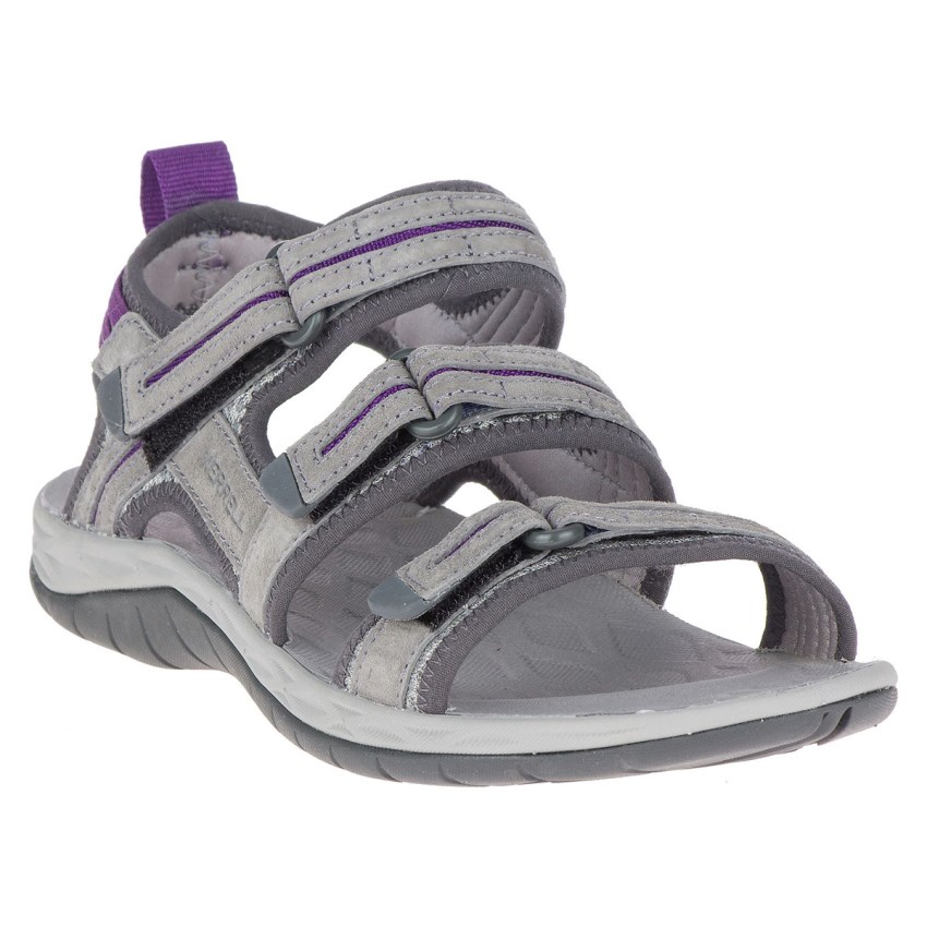 Sandales Merrell Siren 2 Strap Grise Femme | F.M.KAYB